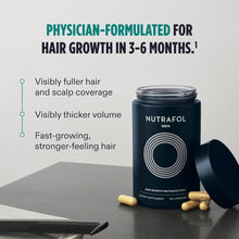 Load image into Gallery viewer, Nutrafol Hair Regrowth Men (3 Pack/3 Month Supply)